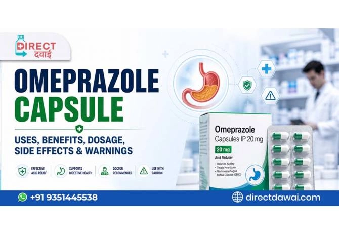 Omeprazole Capsule: Uses, Benefits, Dosage, Side Effects & Warnings
